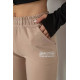 Спортивные брюки женские, цвет бежевый, 238R5052-1.