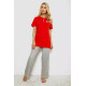 Женская пижама с принтом, цвет красный, 243R10366