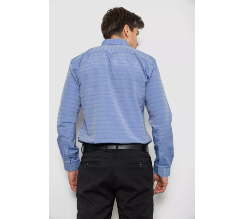 Рубашка мужская, цвет джинс, 214R821