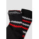 Шкарпетки жіночі з принтом, колір чорно-червоний, 238R336-2
