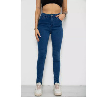 Джинси жіночі Skinny, колір синій, 182R3619