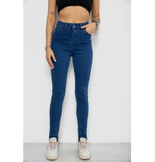 Джинси жіночі Skinny, колір синій, 182R3619