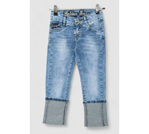 Джинси для дівчаток, колір блакитний, 247R2834