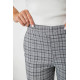 Брюки женские в клетку, цвет серый, 238RM94