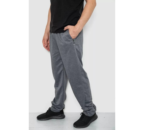 Спорт чоловічі штани, колір сірий, 244R41393