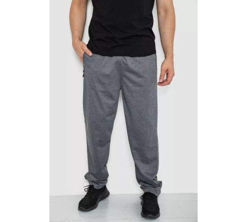 Спорт чоловічі штани, колір сірий, 244R41393