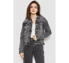 Куртка женская джинсовая, цвет серый, 255RA224