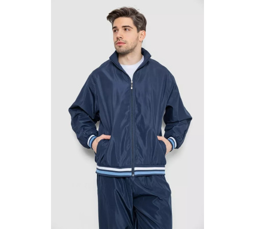 Спорт чоловічий костюм, колір синій, 244R901-1