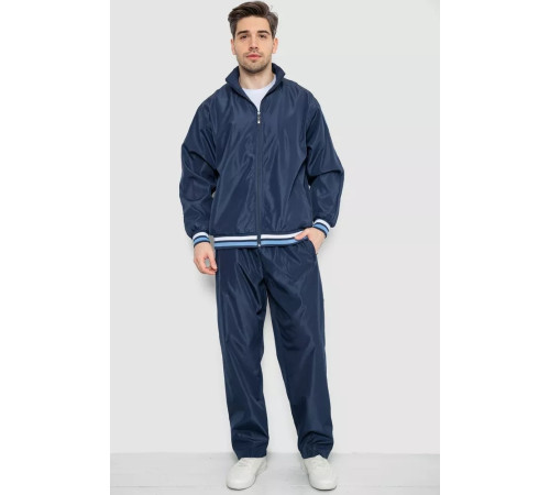 Спорт чоловічий костюм, колір синій, 244R901-1