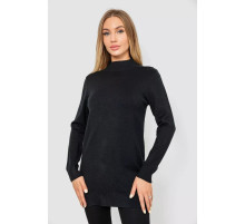 Свитер женский однотонный, цвет черный, 244R5550