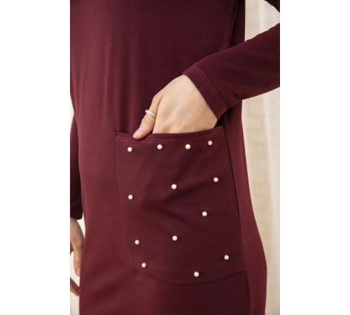 Сукня жіноча міні, колір Сливовий, 102R179