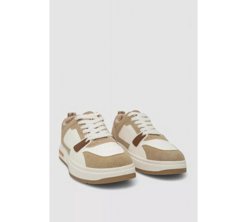 Кросівки чоловічі демісезонні, колір біло-бежевий, 243RHK102