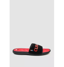 Шлепанцы мужские, цвет красно-черный, 243RRR0-21-1