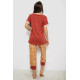 Пижама женская, цвет терракотовый, 243R1602-017