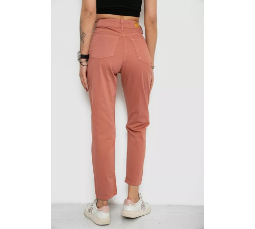 Джинси жіночі Mom's, колір пудровий, 182R1646