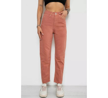 Джинси жіночі Mom's, колір пудровий, 182R1646
