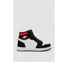 Кроссовки женские зимние на меху, цвет бело-черный, 248RHB470