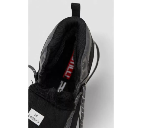 Кросівки чоловічі зимові на хутрі, колір сірий, 248RCX693