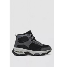 Кросівки чоловічі зимові на хутрі, колір сірий, 248RCX693