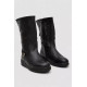 Сапоги женские зимние на меху, черный, 243RY205