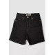 Шорты подростковые джинсовые для девочки, цвет черный, 247R923-3