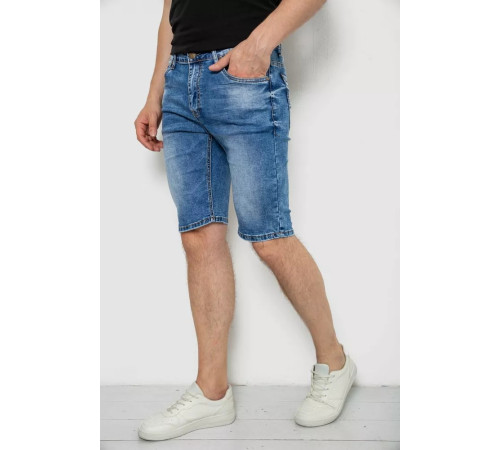 Шорти чоловічі джинсові, колір синій, 244RLS22-0210X
