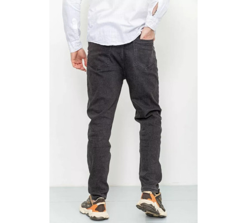 Джинси чоловічі демісезонні, колір темно-сірий, 190R500