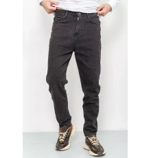 Джинси чоловічі демісезонні, колір темно-сірий, 190R500