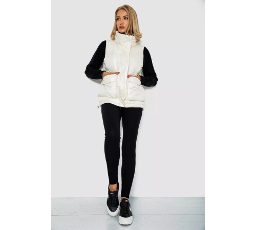 Жилет жіночий, колір кремовий, 244R533