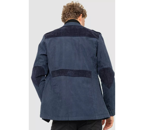 Піджак чоловічий, колір синій, 182R15170