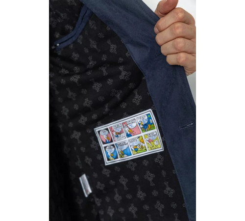 Піджак чоловічий, колір синій, 182R15170