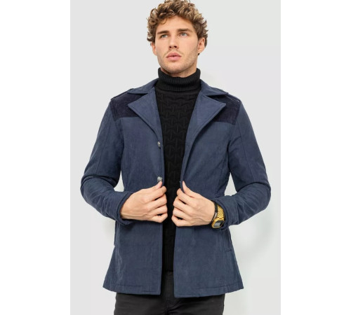 Піджак чоловічий, колір синій, 182R15170