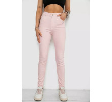Джинсы женские, цвет пудровый, 182R1329.