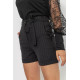 Шорты женские, цвет черный, 115R329-1