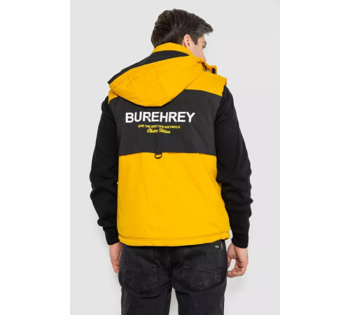 Жилетка чоловіча демісезонна, колір жовтий, 244R99006