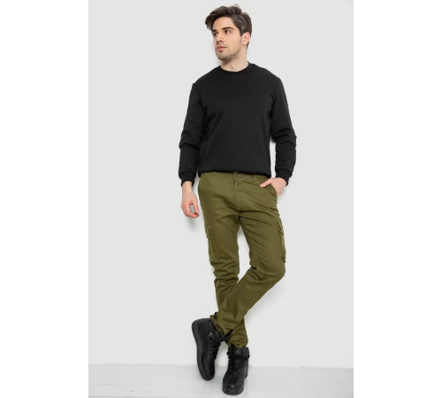 Джинсы мужские демисезонные, цвет хаки, 243R8083.