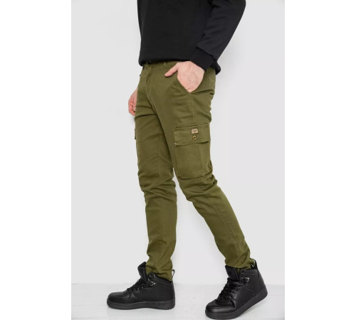 Джинсы мужские демисезонные, цвет хаки, 243R8083.