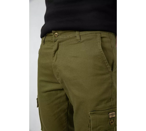 Джинсы мужские демисезонные, цвет хаки, 243R8083.