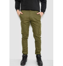 Джинси чоловічі демісезонні, колір хакі, 243R8083