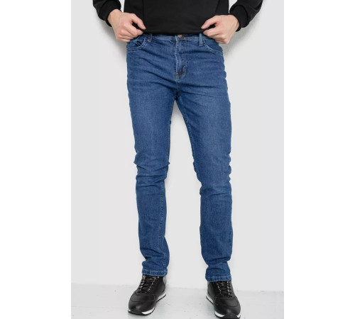 Джинси чоловічі демісезонні, колір синій, 243R8049