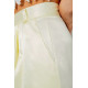 Брюки женские летние нарядные, цвет светло-желтый, 244R351.