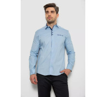 Сорочка чоловіча, колір блакитний, 214R7086