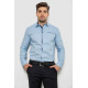 Сорочка чоловіча, колір блакитний, 214R7086