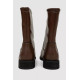 Сапоги женские утепленные демисезонные, цвет коричневый, 243RA2607