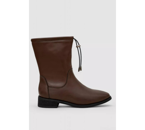 Сапоги женские утепленные демисезонные, цвет коричневый, 243RA2607
