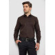 Сорочка чоловіча, колір коричневий, 214R7094
