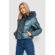 Куртка жіноча зимова, колір петроль, 244R2170