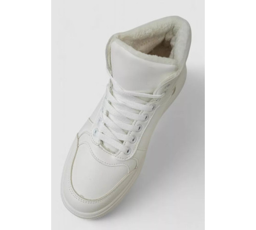 Кроссовки мужские зимние на меху, цвет белый, 248RAJ06