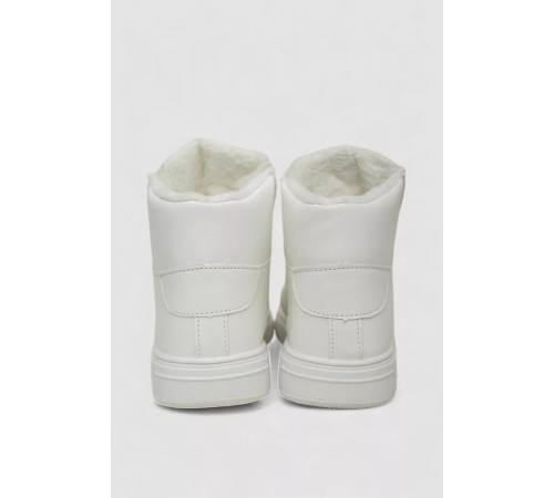 Кроссовки мужские зимние на меху, цвет белый, 248RAJ06