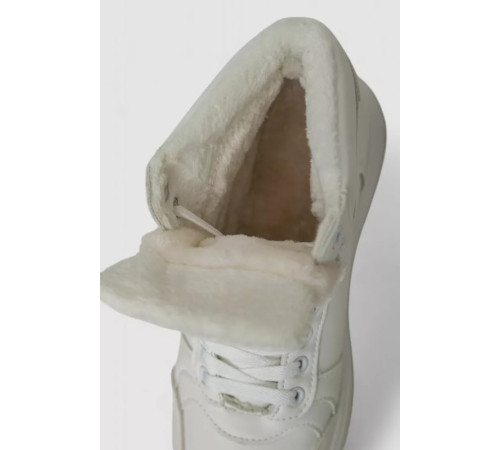 Кроссовки мужские зимние на меху, цвет белый, 248RAJ06